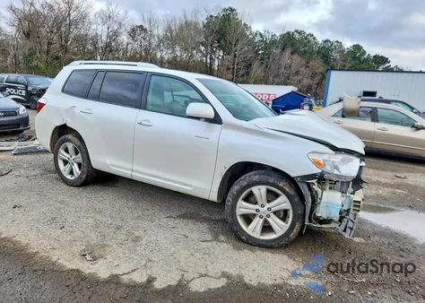 2010 Toyota Highlander Limited from USA, damaged, VIN 5TDDK3EH9AS021679